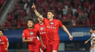Lucas Maia faz primeiro gol na temporada pelo Henan FC e celebra vitória importante na Superliga da China