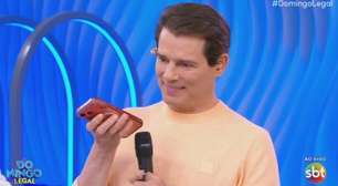 'Obrigado por tudo, Portiolli'; saiba o que Sílvio Santos disse a apresentador do SBT em seu último áudio