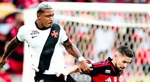 Com emoção até o final, Flamengo e Vasco empatam Clássico dos Milhões
