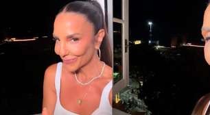 Ivete Sangalo mostra vista privilegiada para show de Shakira em Copacabana: 'Camarote'