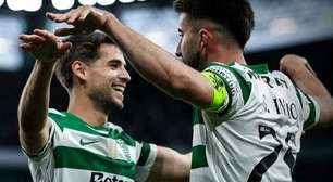 Ex-Palmeiras marca, Sporting goleia e recupera segunda posição no Português