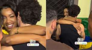 IZA e João Vitor Silva curtem samba juntinhos no Rio de Janeiro: 'Discrição protege'
