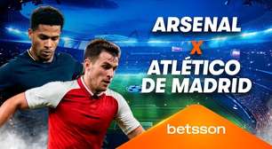 Palpites Arsenal x Atlético de Madrid da Champions League 2026