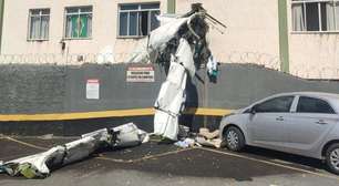 Avião cai em Belo Horizonte e colide contra prédio; duas pessoas morreram
