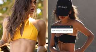 Amanda Kimberlly, mãe da filha de Neymar, revela por que decidiu remover 11 tatuagens