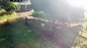 Vídeo mostra momento em que três caminhões colidem em estrada no interior de Minas Gerais