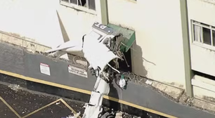 Avião monomotor cai e bate em prédio residencial em Belo Horizonte