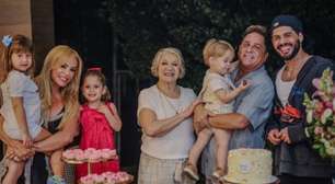Poliana Rocha celebra 85 anos da mãe com festa intimista e presença de Leonardo, Zé Felipe e bisnetos