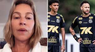 Luana Piovani comemora confusão entre Neymar e Robinho Jr: 'Estou só no camarote assistindo'