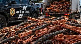 Operação apreende 1 tonelada de cobre no Brasil