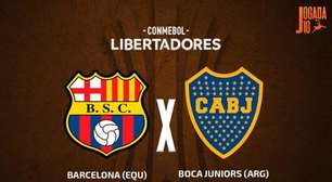 Barcelona de Guayaquil x Boca Juniors: onde assistir, escalações e arbitragem