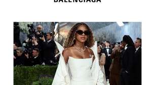 A herdeira chegou! Blue Ivy domina o Met Gala com look Balenciaga