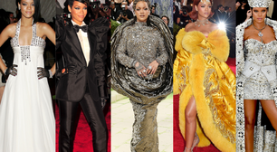 De look tímido à soberana absoluta: a evolução CHOCANTE de Rihanna no Met Gala em 12 aparições históricas
