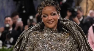 Rihanna transforma conceito de "concha" em look no Met Gala 2026