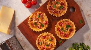 Mini quiche caprese: receita fácil e perfeita para impressionar