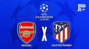 Arsenal x Atlético de Madrid, AO VIVO, com a Voz do Esporte, às 15h