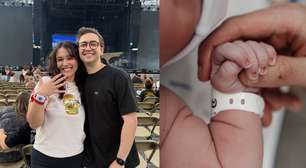 Casal de streamers, Alanzoka e Maethe Lima, anuncia nascimento de filho após gravidez secreta