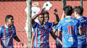 Bahia bate o São Paulo e se consolida no G8 do Brasileirão Sub-20