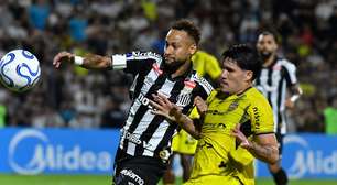 Neymar marca, mas Santos cede empate na Sul-americana