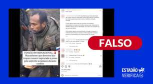 Vídeo de maranhense capturado por ucranianos na guerra foi criado com IA