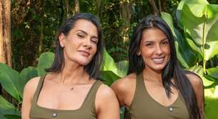 Ana Castela faz ensaio de moda fitness com a mãe e o shape impressiona