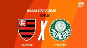 Flamengo x Palmeiras (Sub-20): onde assistir, escalações e arbitragem