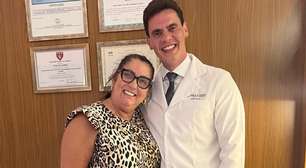 Médico celebra evolução da mãe de Virginia após transformação radical; veja antes e depois