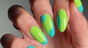 Unhas fluorescentes dominam a temporada: cores neon e nail arts vibrantes substituem o minimalismo