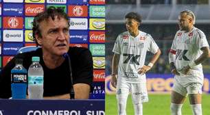 'Ninguém está certo': Cuca se queixa de briga entre Neymar e Robinho Jr.