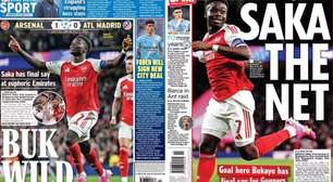 Imprensa internacional exalta final do Arsenal e trata eliminação do Atlético de Madrid como 'cruel'