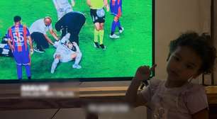 Mavie dá bronca em jogador que bateu em Neymar durante jogo: 'Não pode fazer isso'