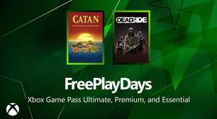 Xbox libera 2 jogos de graça neste fim de semana