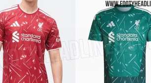 Site revela supostas camisas de gigantes europeus para a temporada 2026/27