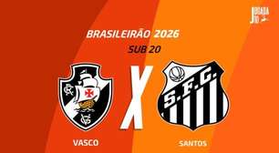 Vasco x Santos (Sub-20): onde assistir, escalações e arbitragem