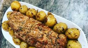 Filé mignon suíno com batatas especial para o Dia das Mães