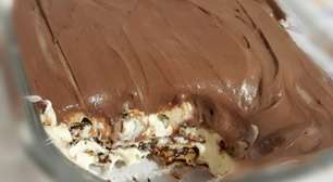 Dia das Mães com receita fácil: Torta de bolacha com nata