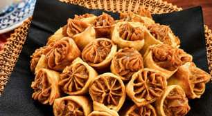 Canudinho doce: massa de pastel e doce de leite na Airfryer
