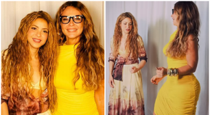 Paolla Oliveira mostra vídeo de encontro com Shakira: 'Noite que levarei para sempre no coração'