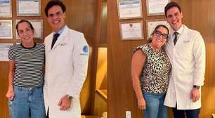 Médico mostra antes e depois da mãe de Virginia após protocolo de emagrecimento