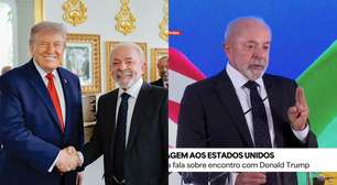 Lula diz que pediu para Trump sorrir em fotos oficiais: 'Melhor do que de cara feia'
