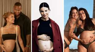 Dia das Mães: confira as famosas que celebram a data ainda grávidas