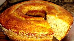 Bolo de banana fofinho: para perfumar a casa e deixar o café de Dia das Mães mais alegre e gostoso