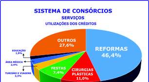 Errata: Reformas, plásticas e festas lideram consórcio