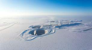 À beira do fechamento, mina remota no Círculo Polar Ártico desenterrou diamante amarelo de 2 bilhões de anos e 158 quilates
