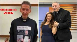 Padre Marcelo Rossi impressiona com fotos de antes e depois de depressão: 'Não é frescura'