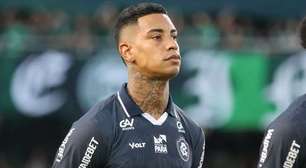 Alef Manga valoriza apoio da torcida para duelo com o Palmeiras: "Na nossa"