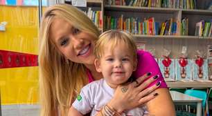 Virginia celebra Dia das Mães do caçula na escola e Vini Jr. reage