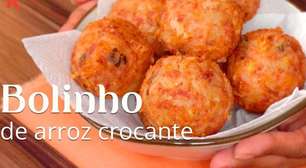 Bolinho de arroz amanhecido: um petisco gostoso e sequinho, para uma entrada incrível no Dia das Mães