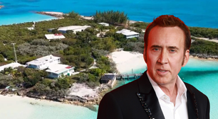 Nicolas Cage comprou ilha nas Bahamas por R$ 12 milhões antes de enfrentar crise financeira milionária em Hollywood