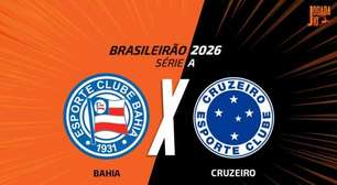 Bahia x Cruzeiro: onde assistir, escalações e arbitragem